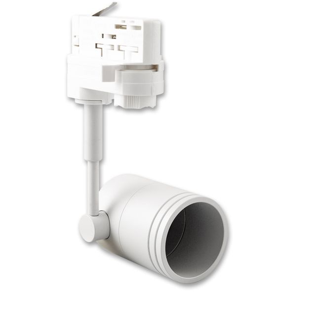 3-Phasen Schienen-Adapter für GU10-Spots, weiß