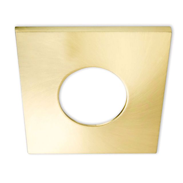 Cover Aluminium eckig gold gebürstet für Sys-68