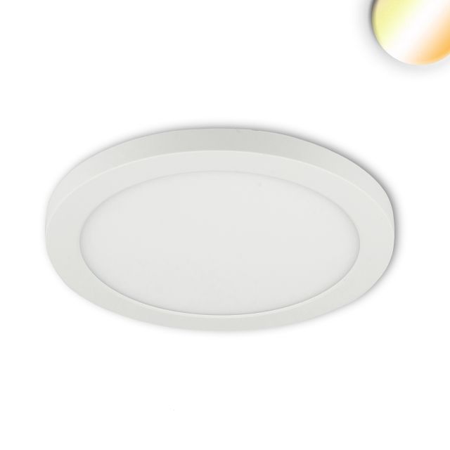 LED Aufbau/Einbauleuchte Slim Flex, 18W, weiß, ColorSwitch 3000|3500|4000K