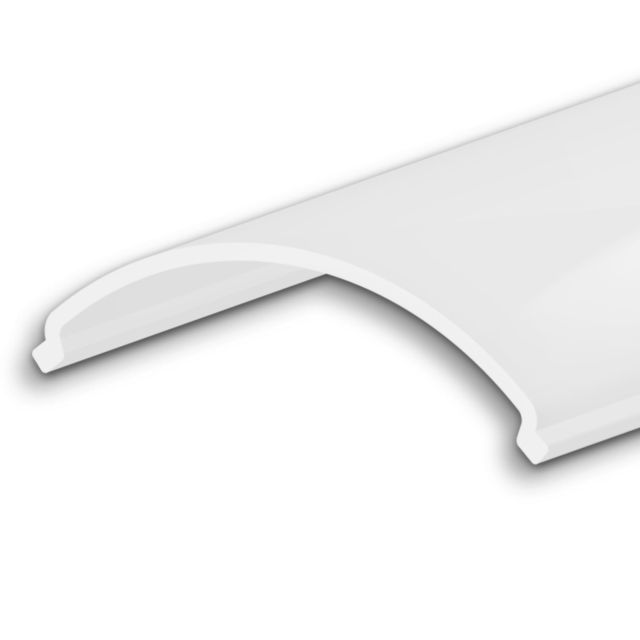Abdeckung COVER49 opal/satiniert 300cm für Profil CORNER10 SLIM