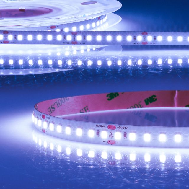 LED CRI Food Flexband Fish, 24V DC, 14,4W, IP20, 5m Rolle, 140 LED/m