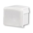 Endkappe EC4W weiß für Profil SURF12, 1 STK