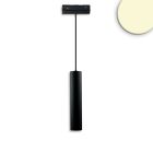 Track48 Hängeleuchte Pipe schwarz, 15W, 36°, UGR