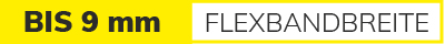 Auf-/Einbauprofile bis 9 mm Flexbandbreite Auf-/Einbauprofile bis 9 mm Flexbandbreite