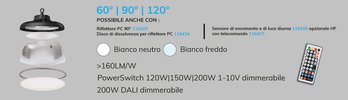 Illuminazione a LED industriale Serie FL