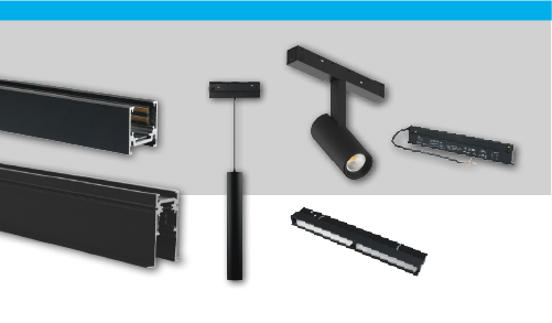 Sistema di binari magnetici Track48 NV