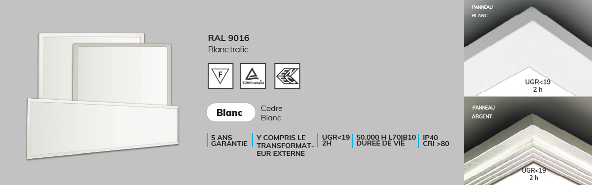 Dalles LED gamme BUSINESS