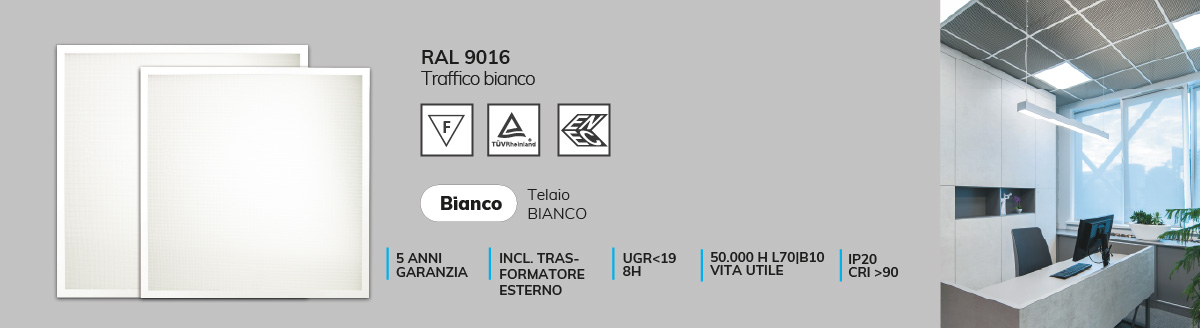 Linea BACKLIGHT Pannelli