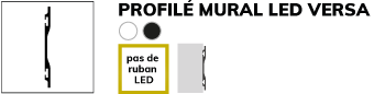 profil&eacute;s muraux Versa