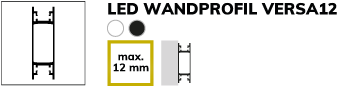 Wandprofile Versa12
