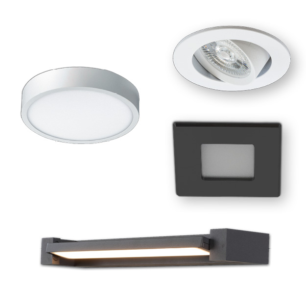 LED Ein- und Aufbauleuchten